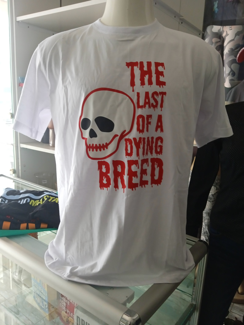 The Last Of A Dying Breed (White) T-shirts