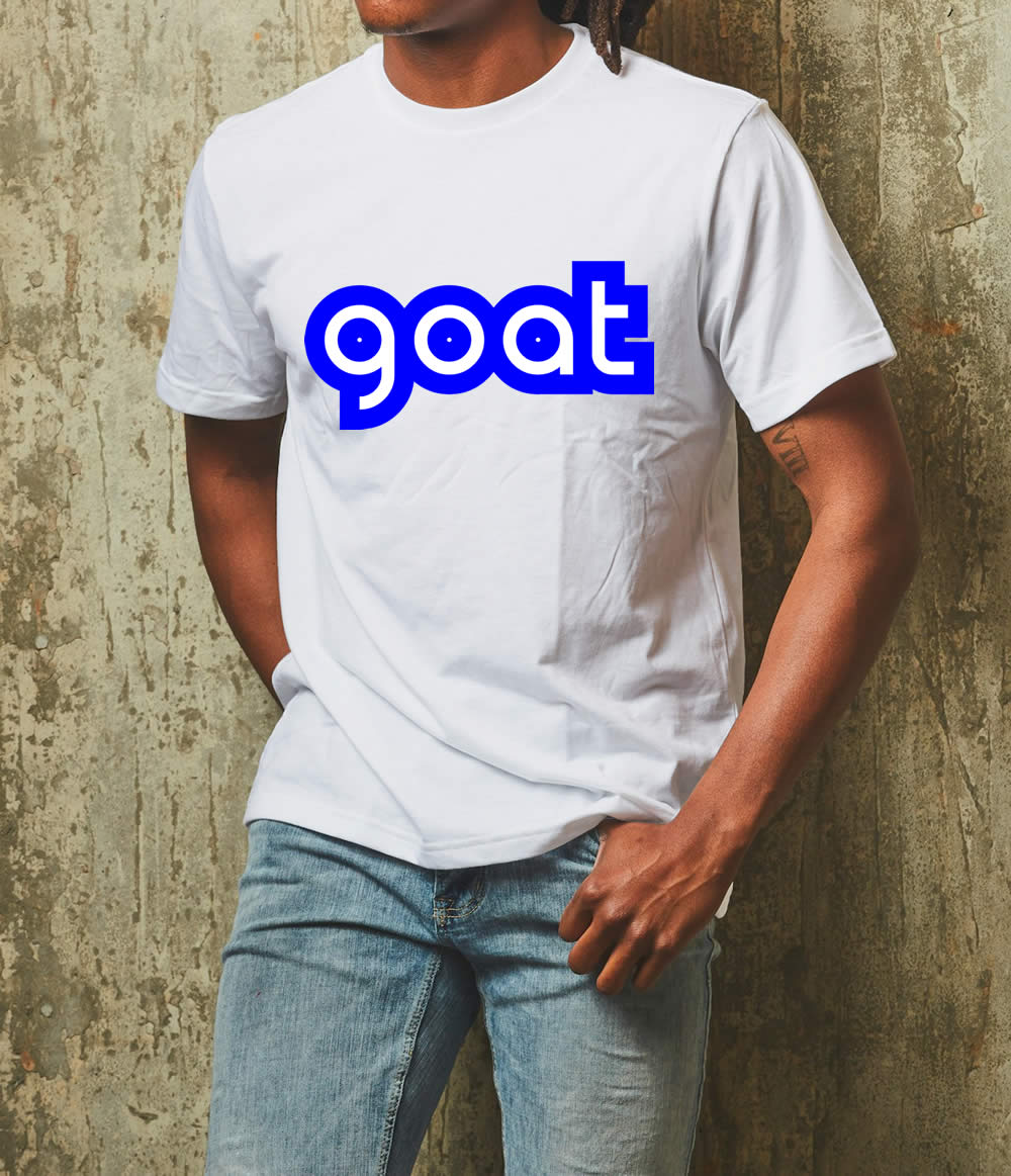 G.O.A.T (Blue) T-shirts