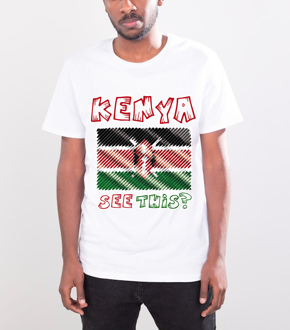 "Kenya See This" Patriotic Tshirts