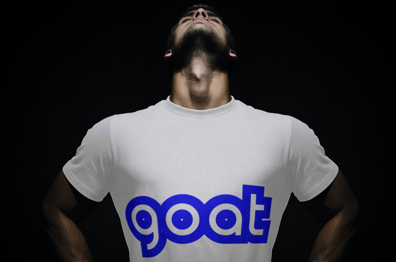 G.O.A.T (Blue) T-shirts